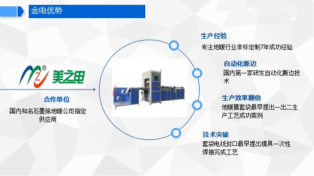 全自動(dòng)石墨烯地暖膜套袋熱合機(jī)企業(yè)優(yōu)勢